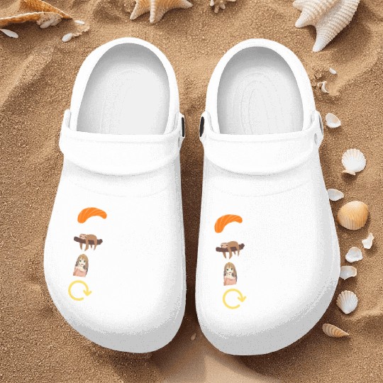 Eat Sleep Anime Repeat Nurse Clogs, Anime Manga