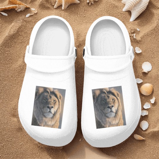 Lion King Of The Forest Nurse Clogs