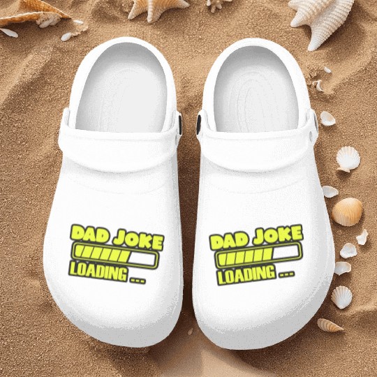 Funny Dad Jokes Cool Vector Design Nurse Clogs