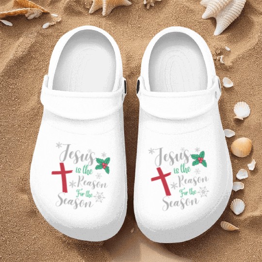 Jesus Is The Reason For The Season Nurse Clogs
