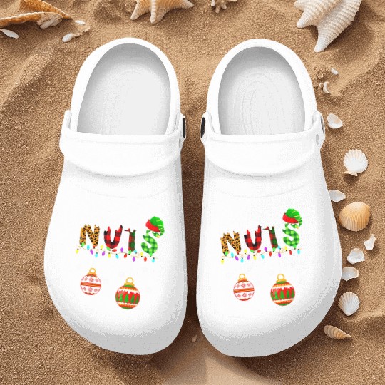 Funny Chest Nuts Couples Christmas Chestnuts Xmas Nurse Clogs