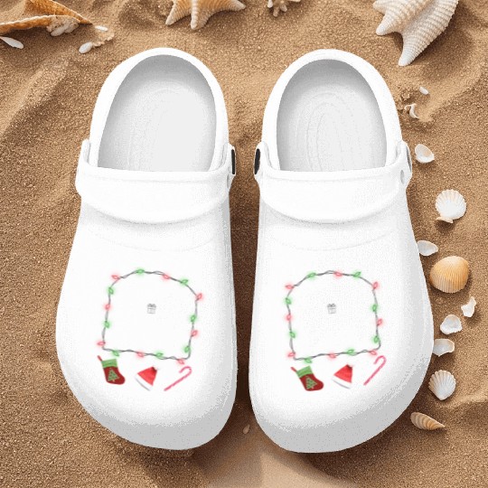 Most Likely To Break An Ornament Funny Christmas Nurse Clogs