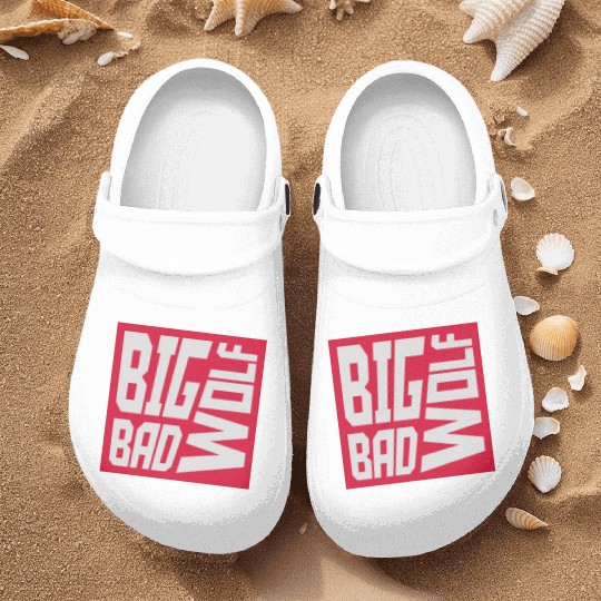 big bad wolf quote Nurse Clogs