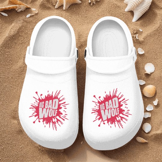 big bad wolf quote Nurse Clogs