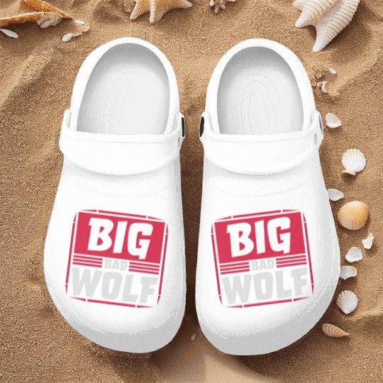 big bad wolf quote Nurse Clogs