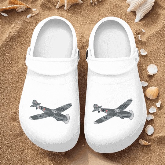 War-fighter jet plane War-fighter jet plane inspir Nurse Clogs