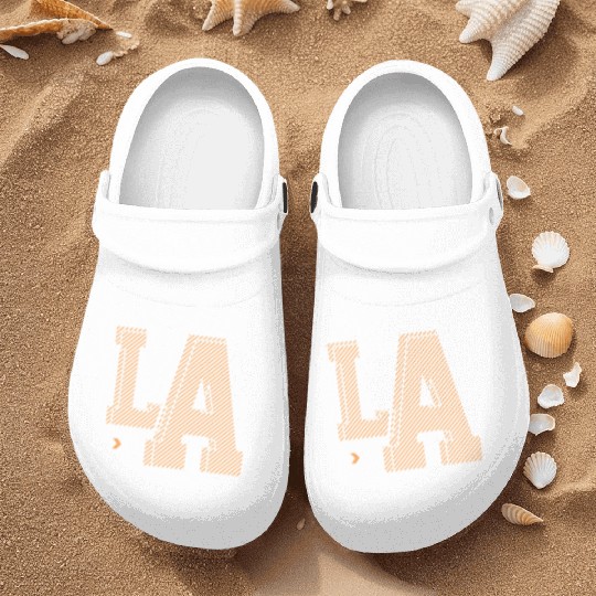 Los Angeles LA California Gift Nurse Clogs