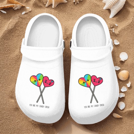 You Are My Candy Crush Nurse Clogs