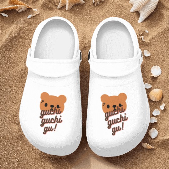 TEDDY BEAR!!! Nurse Clogs