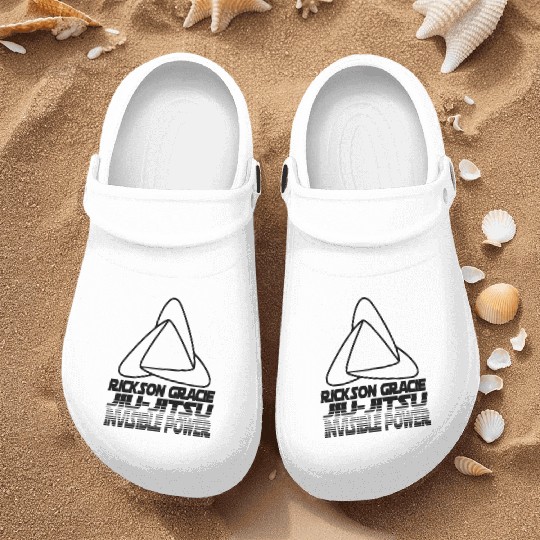 Rickson Gracie Jiu-Jitsu Invisible Power Nurse Clogs