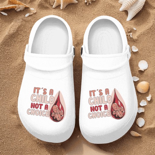 Anti Abortion Conservative Pro Life Sign Gift Nurse Clogs