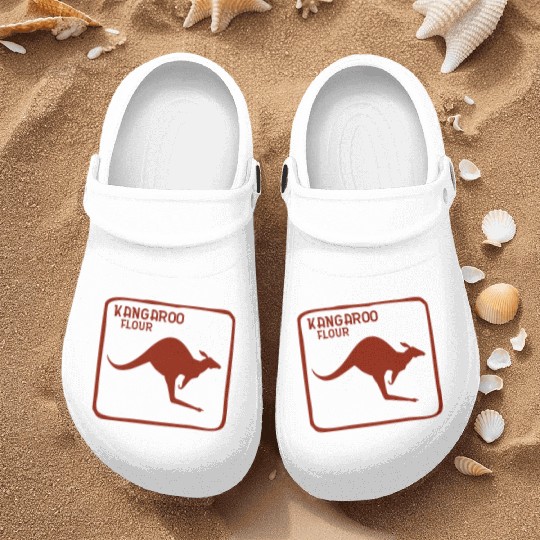 Kangaroo Dingo Flour Australia Australian Souvenir Nurse Clogs