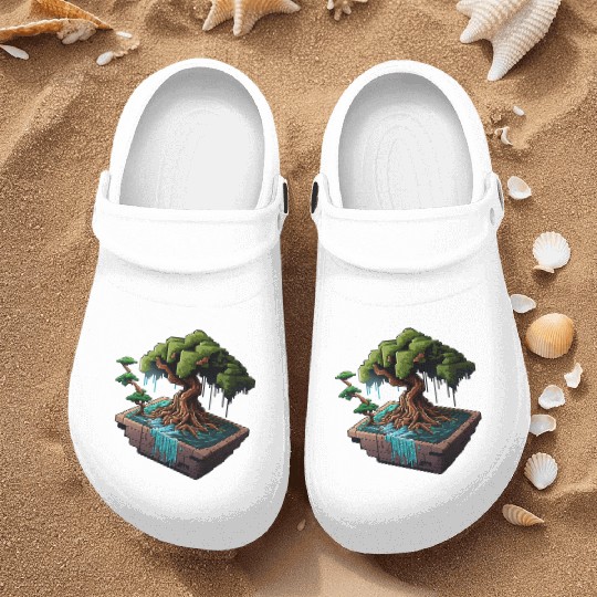 8 Bit Bonsai Tree Nurse Clogs