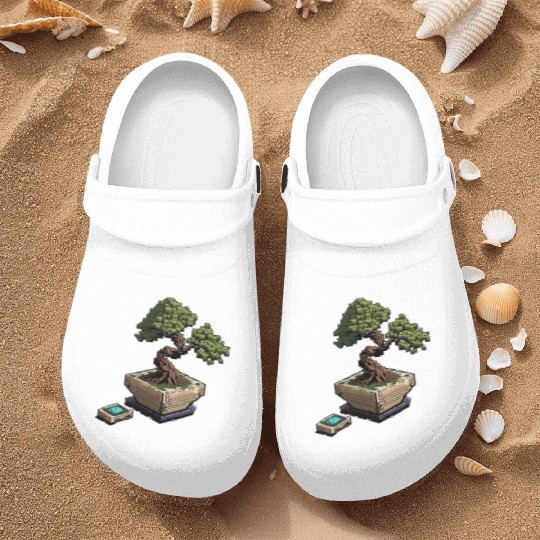 8 Bit Bonsai Tree Nurse Clogs