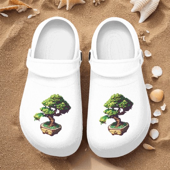 8 Bit Bonsai Tree Nurse Clogs