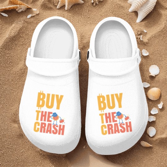 BTC Buy The Crash Crypto Bitcoin Nurse Clogs