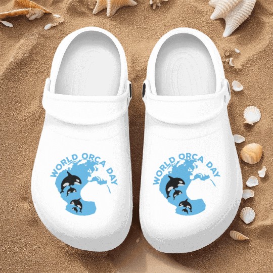 World Orca Day Nurse Clogs