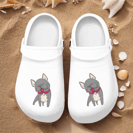 dogs make me happy Nurse Clogs