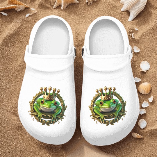 Frog Prince Nurse Clogs