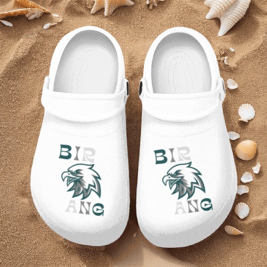 Eagle Bird Gang Funny Philadelphia Nurse Clogs