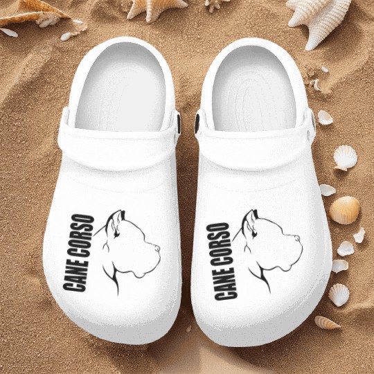 Proud Cane Corso Profile dog mom Nurse Clogs