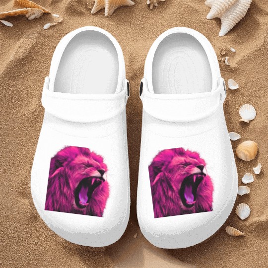 lion colors Nurse Clogs
