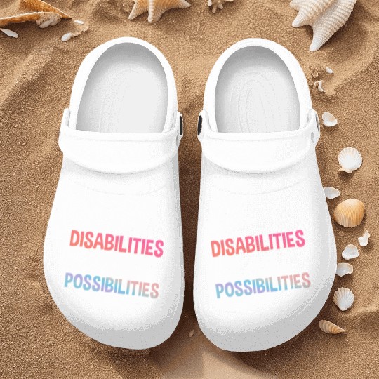 I See Possabilities Special Education Teacher Nurse Clogs