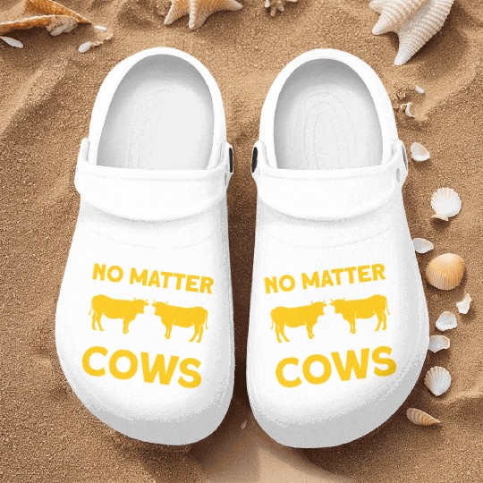 Farming Cow Animal Farm Gift Nurse Clogs