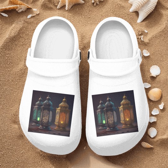 Ramadan lanterns Nurse Clogs