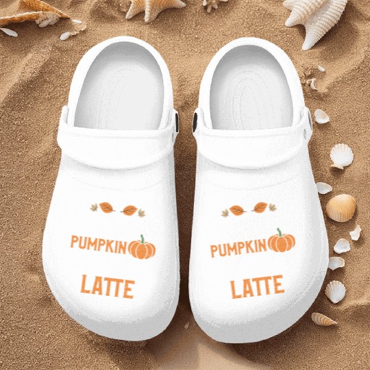 But First Pumpkin Spice Latte Nurse Clogs