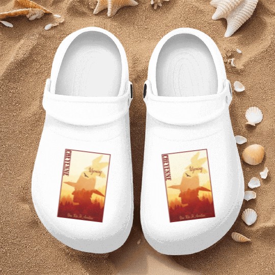 Cheyenne Wyoming wild west town Nurse Clogs