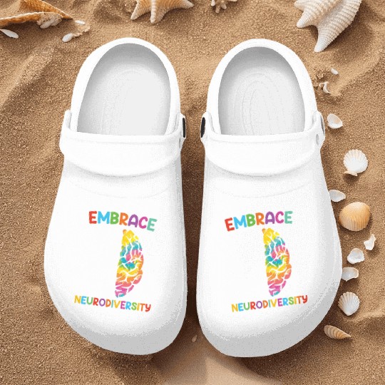 Autism Embrace Neurodiversity Autistics Nurse Clogs