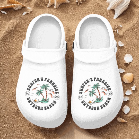 Surfer's Paradise Outdoor Beach 2023 Nurse Clogs