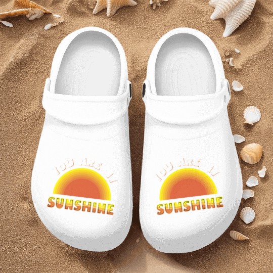 you are my sunshine Nurse Clogs