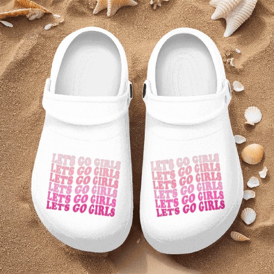 Let's Go Girls Nurse Clogs, BRIDE,Bachelorette Party