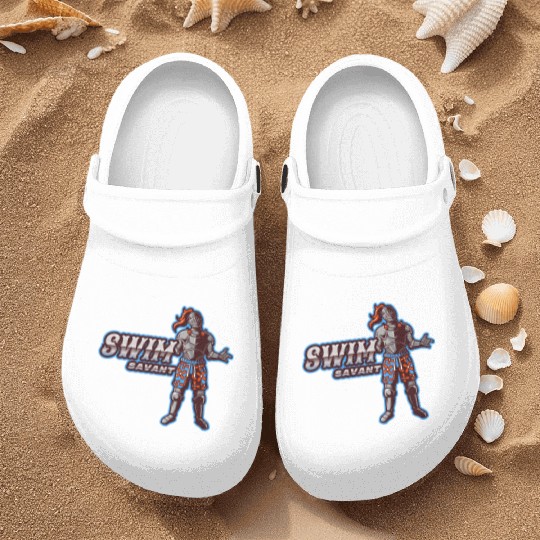 Swim Savant | Knight With Swim Trunks Nurse Clogs
