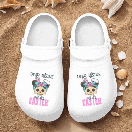 Dead inside but its Easter Nurse Clogs