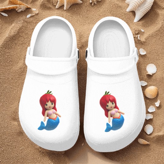 Strawberry mermaid Nurse Clogs