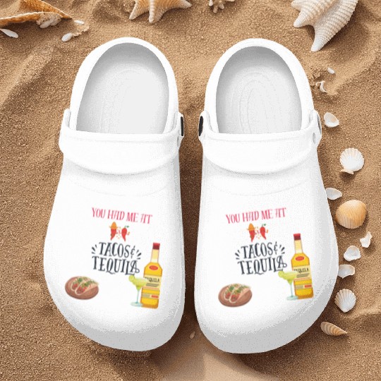 Tacos & Tequila Nurse Clogs