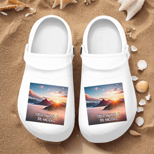 Rising Sun Nurse Clogs