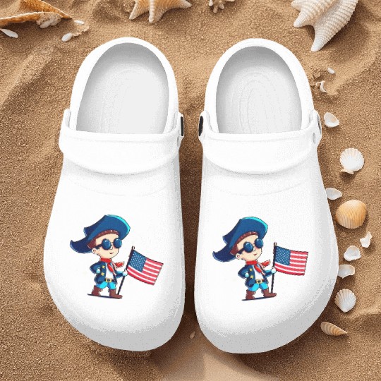 Patriot Day Nurse Clogs