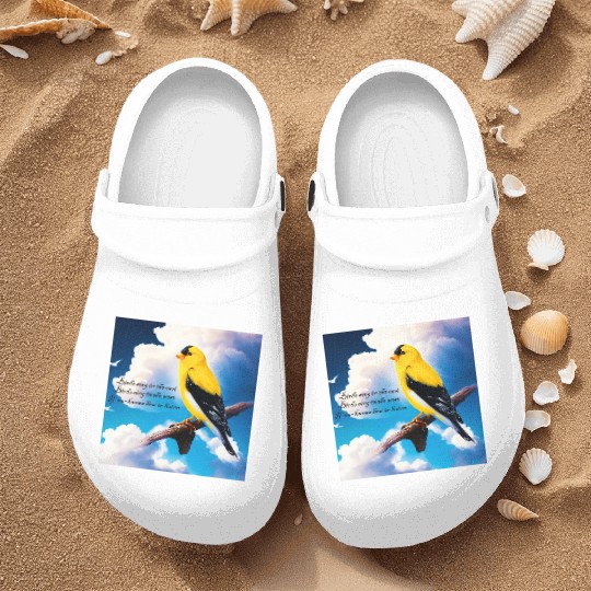 Birds sing Nurse Clogs