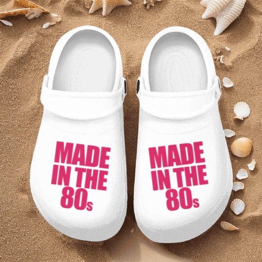 made in the 80s Nurse Clogs