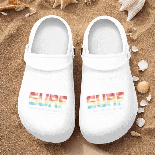 Surf in Huntington Beach nature Nurse Clogs