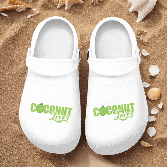 Coconut Lover Fruit sweet exotic Nurse Clogs