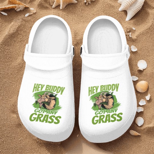Hey Buddy, Got Any Grass 2 Nurse Clogs