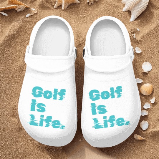 I Like Golfing, Golf Player, Golf Is Life Nurse Clogs