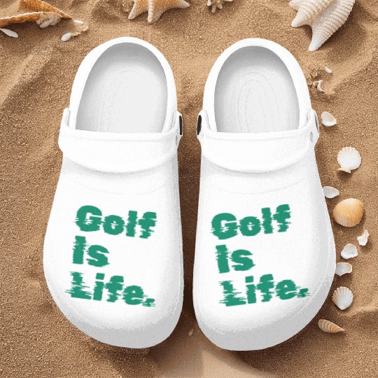 I Like Golfing, Golf Player, Golf Is Life Nurse Clogs