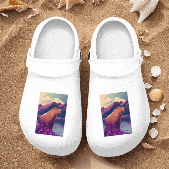 Capybara Nature Capibara Nurse Clogs