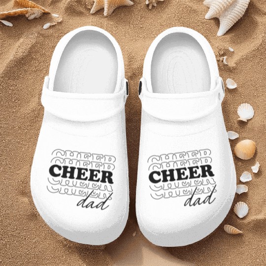 Cheer Dad Nurse Clogs